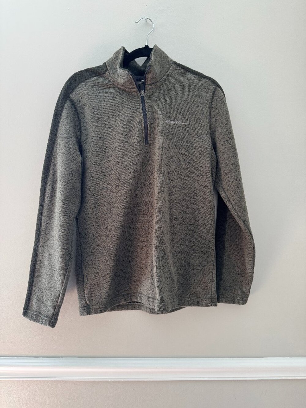 Eddie Bauer Quarter-Zip Fleece Pullover Men's Size M